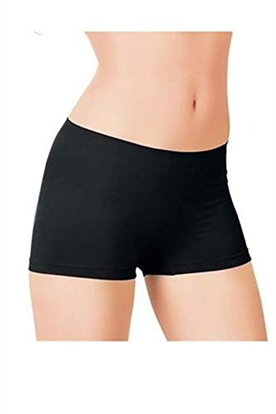 Elite Life Kadın Dikişsiz İz Yapmaz Boxer L-XL Siyah