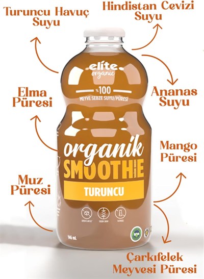 Elite organic 946 Series Smoothie Turuncu 946 ml