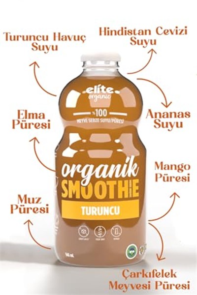 Elite organic 946 Series Smoothie Turuncu 946 ml
