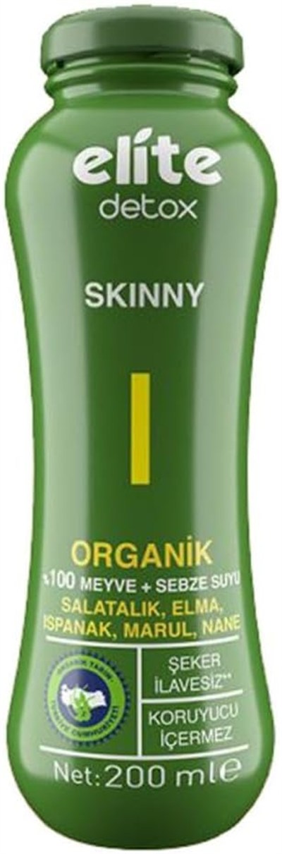 Elite organic Detox Skinny İçeceği 200 ml