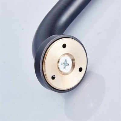 ELLO&ALLO Yağla Pürüzlü Bronz Banyo Duş Tutamağı, Ev Bakım Banyo Donanımı (50 cm)