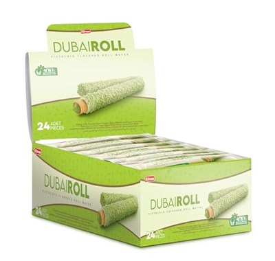 Elvan Dubai Roll Gofret 18 Gr. 24 Adet (1 Kutu)