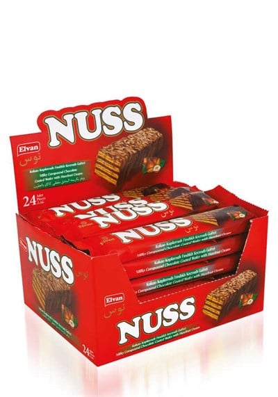 Elvan Nuss 28 Gr. 24 Adet (1 Kutu)