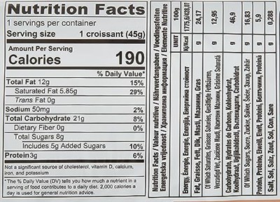 Elvan Today Kruvasan Çikolata Vanilyalı 40 Gr. 6 Adet (1 Kutu)