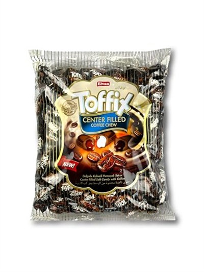 Elvan Toffix Kahveli Şeker 1000 Gr. (1 PAKET)