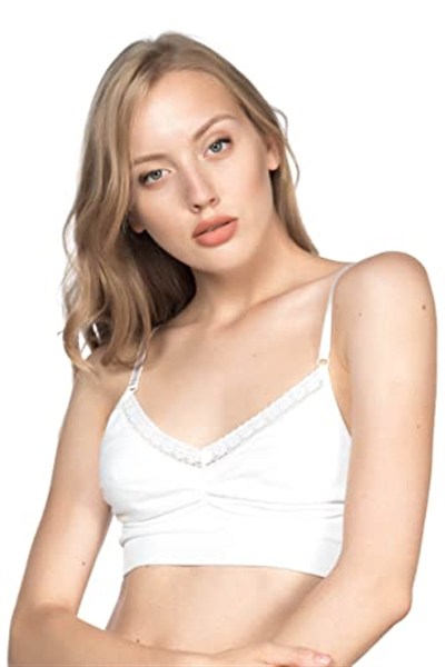 Emay 4035 Agraflı Minimizer Korse - Beyaz - M