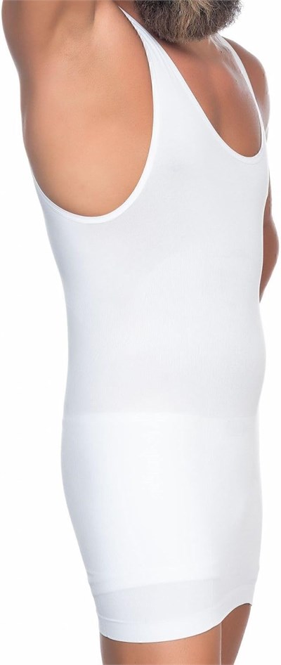 EMAY Beyaz E1002 U Yaka Erkek Korse Atlet, 2XL, MI16SKR00015-19804IGP270902