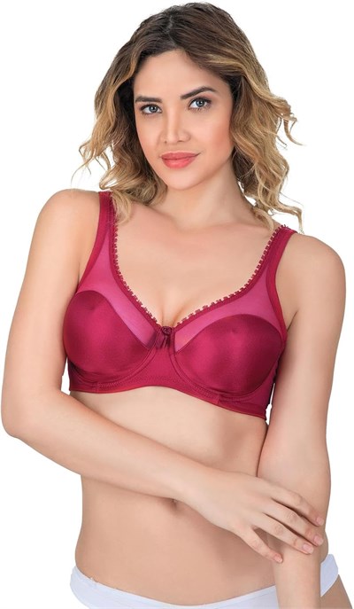 Emay Bordo Mı 169 B Basic Balenli Toparlayıcı Sütyen
