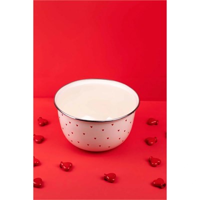 Emaylab Cupid Emaye Karıştırma Ve Salata Kabı 24cm 4 Litre (ocağa Da Koyulabi̇li̇r)