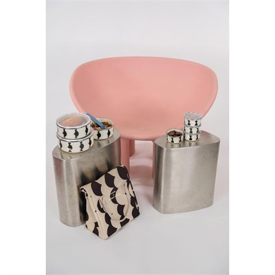 Emaylab Emaylabxpeppythings Milky 3’lü Set – Emaye Saklama Kabı, Emaye Kahvaltılık & Termal Taşıma Çantası 10 Litre