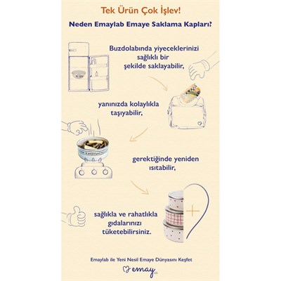 Emaylab Mood 12-14 Cm Kase Seti (ocaklarda Kullanılabilir/yemek Taşımak İçin Uygun)