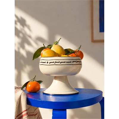 Emaylab Mood Emaye Meyvelik / Ayaklı Kase 14cm (orta Boy)