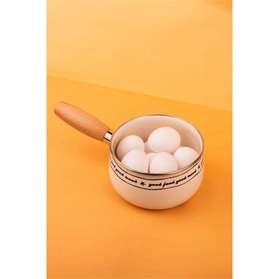 Emaylab Mood Emaye Sos/sütlük/yumurta Tavası 1,3 Litre - 16 Cm (indüksiyon Dahil Tüm Ocaklara Uygun)