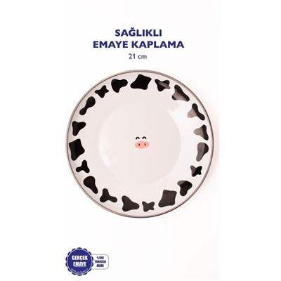 Emaylab Mötilda Emaye Pasta/sunum Tabağı 21cm
