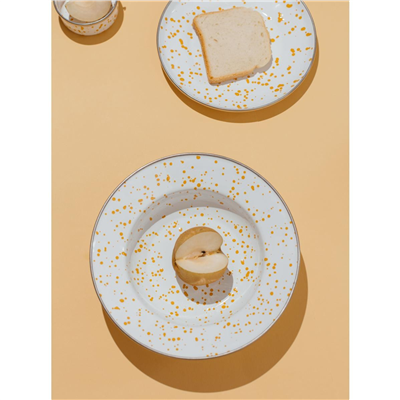 Emaylab Speckles Çukur Makarna Ve Salata Tabağı 24cm