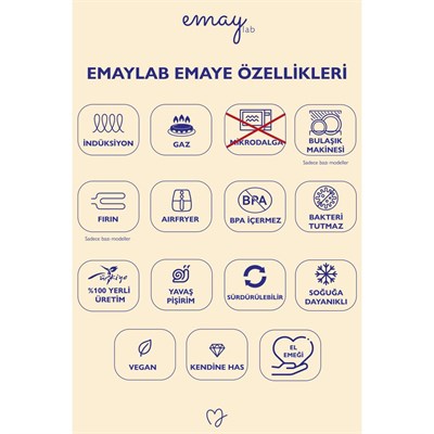 Emaylab Star Emaye 20cm Tencere- 3 Litre