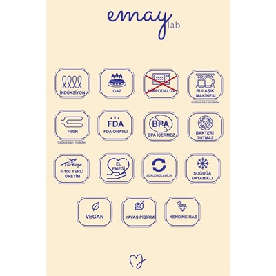 Emaylab Star Emaye Şekerlik