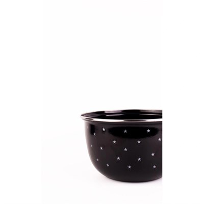 Emaylab Star Emaye Yıldız Desenli Karıştırma Kabı 24cm - 4lt (ocakta-firinda Kullanilabilir)