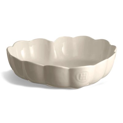 Emile Henry Madeleine Fırın Kabı Kalp 26,5 Cm Ekru/clay