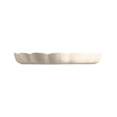 Emile Henry Madeleine Yivli Tart Tabağı, 30 cm, Kil