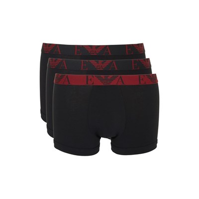 Emporio Armani Bold Monogram 3-pack Trunk Mayolar Erkekler - Bedenler: 2XL, M, L
