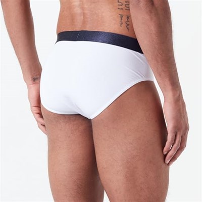 Emporio Armani Emporio Armani Erkek mektubu, yumuşak modal Boxer Külot Erkek