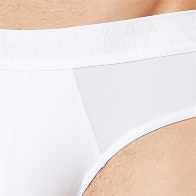 Emporio Armani Emporio Armani Erkek mektubu, yumuşak modal Boxer Külot Erkek