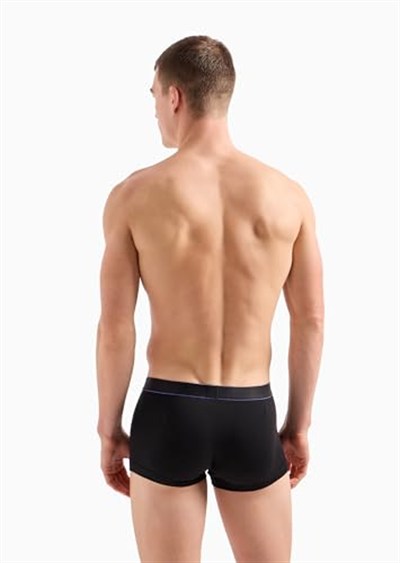 Emporio Armani Emporio Armani Streç Pamuk Parlak Logoband 3lü Paket Gövde Erkek Mayo Erkek