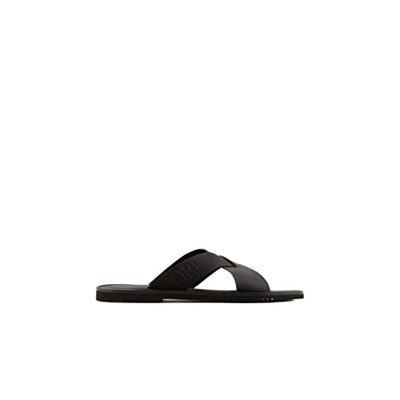 Emporio Armani Erkek sandaleti, siyah