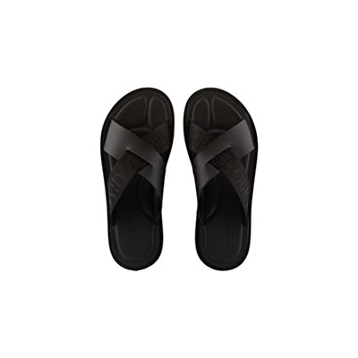 Emporio Armani Erkek sandaleti, siyah