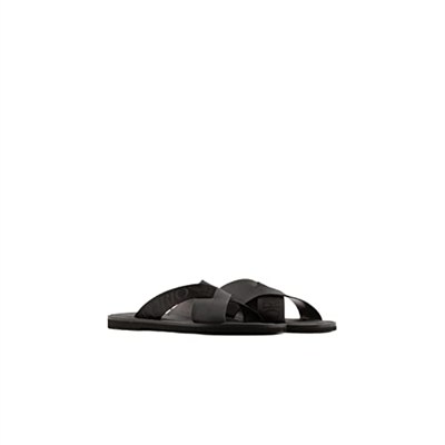Emporio Armani Erkek sandaleti, siyah