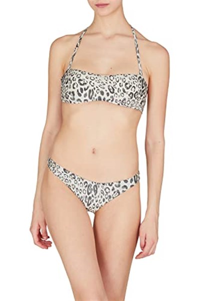 Emporio Armani Kadın Lurex Dokulu İplik Brezilya Bikini Seti