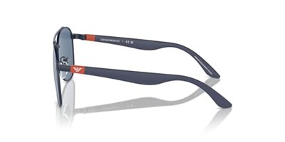 EMPORIO EMPORIO ARMANI EK 2001 301880 53 EMPORIO EMPORIO ARMANI KIDS Çocuk Güneş Gözlüğü Mat Mavi