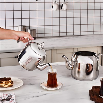 Emsan Bade Devrilmez Maxi Çaydanlık Takımı  1,8L & 3,3L