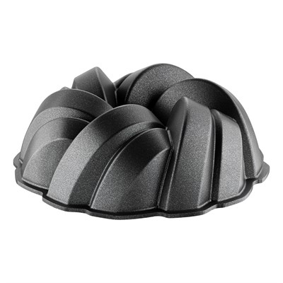 Emsan Black Shiny Slice Döküm Kek Kalıbı 22 cm
