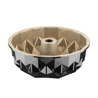 Emsan Black Shiny Star Döküm Kek Kalıbı 22 cm