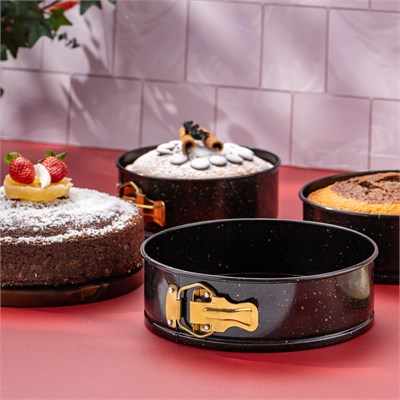 Emsan Circle 3lü Kek Kalıbı Seti 16-18-20 cm kelepçeli