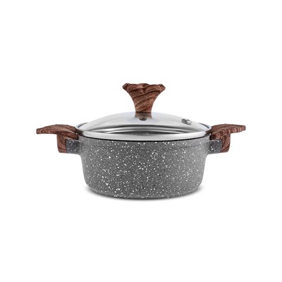 Emsan Dark Silver Biogranit Mini Tencere 12 cm