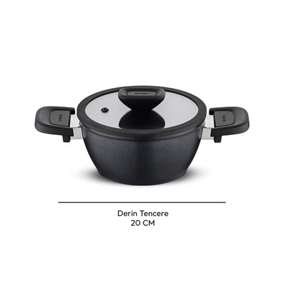Emsan Diamente Derin Tencere 20 cm