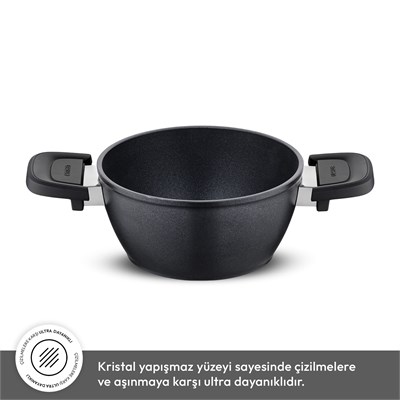 Emsan Diamente Derin Tencere 24 cm