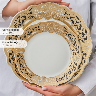 Emsan Empire Bone Barok 29 Parça 6 Kişilik Yemek Takımı
