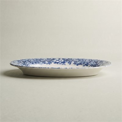 Emsan Floransa Kayık Tabak 26 cm Mavi