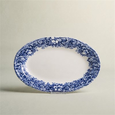 Emsan Floransa Kayık Tabak 26 cm Mavi