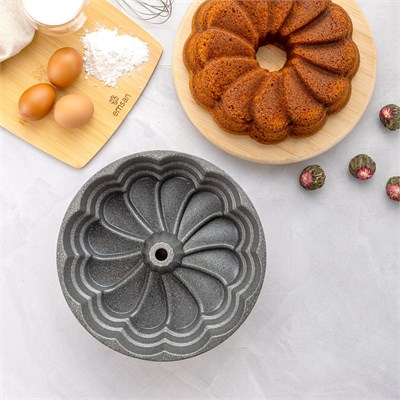 Emsan Golden Rose Döküm Kek Kalıbı 25 cm