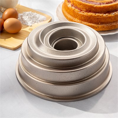 Emsan Golden Storm Döküm Kek Kalıbı 25 cm