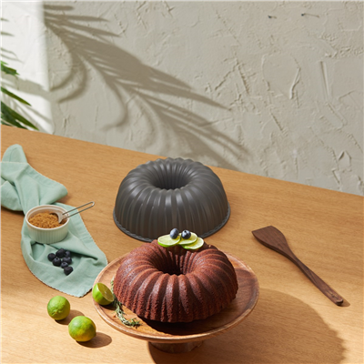 Emsan Griss Hardstone Döküm Kek Kalıbı 24 cm