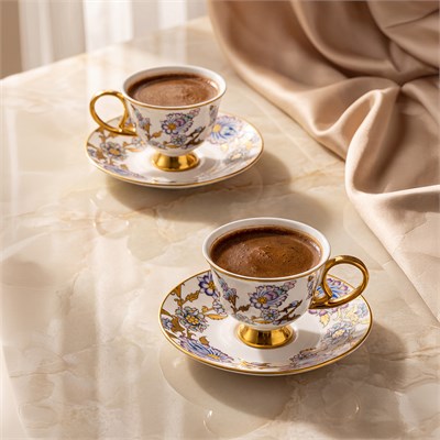 Emsan Hera 6 Kişilik Kahve Fincan Takımı 80 ml