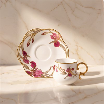 Emsan Lilyum 6 Kişilik Kahve Fincan Takımı 90 ml