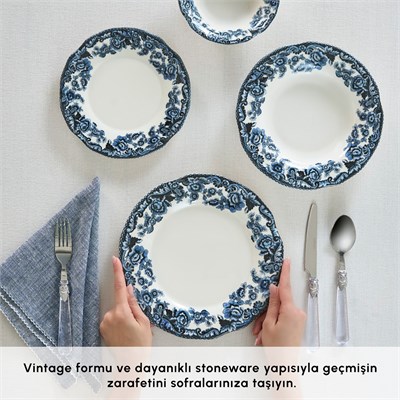 Emsan Melora 24 Parça 6 Kişilik Yemek Takımı