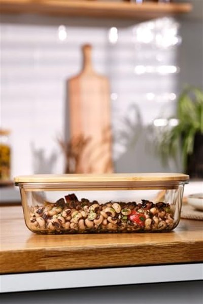 Emsan Naturel 1520 ml Borosilikat Saklama Kabı